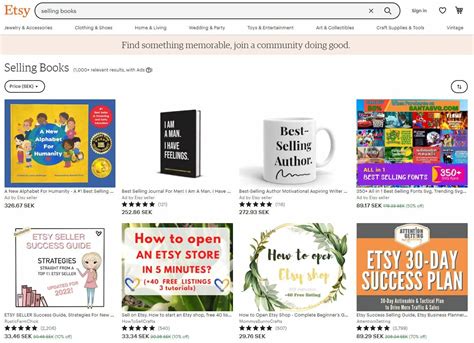 Can You Sell Books on Etsy? An Examination of Opportunities and Challenges