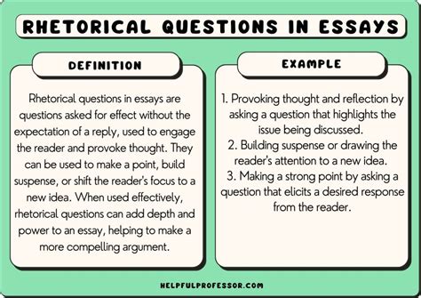 How Many Rhetorical Questions Are included in the Essay? - A Lingerin' Perspective